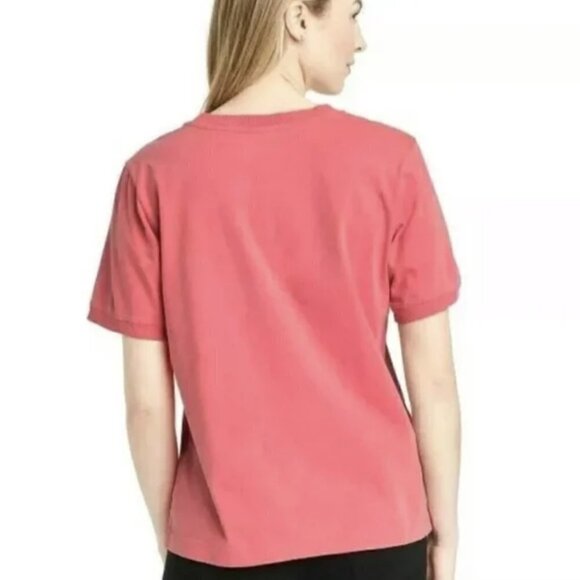 NEW Women's Bijou Karman Short Sleeve Graphic T-Shirt - Size L - Picture 2 of 2